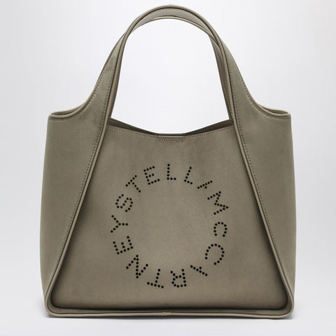 Stella McCartney Stella McCartney Khaki-coloured medium Stella Logo bag
