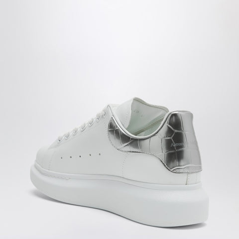 Alexander Mcqueen Alexander McQueen Oversize sneakers white/silver croc