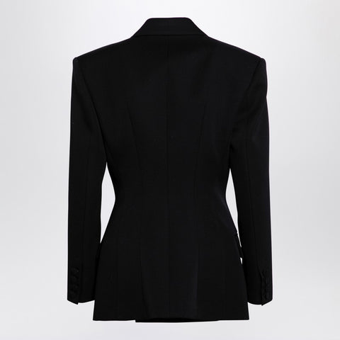 Valentino Valentino Black wool double-breasted jacket