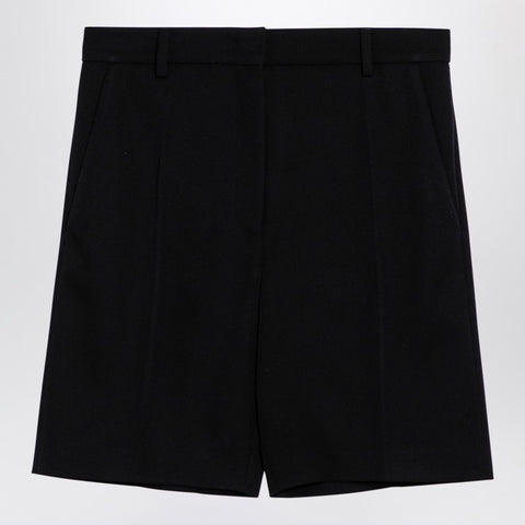 Valentino Valentino Black wool bermuda shorts