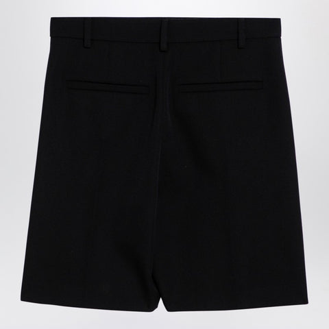 Valentino Valentino Black wool bermuda shorts