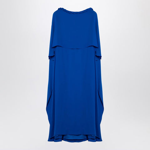 Valentino Valentino Electric blue silk midi dress