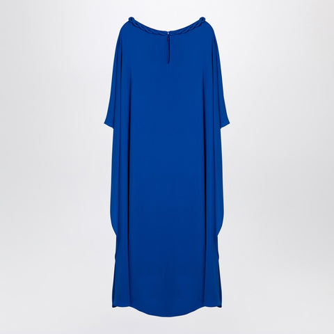 Valentino Valentino Electric blue silk midi dress