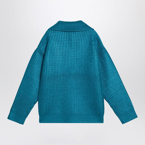 Valentino Valentino Light blue jumper in silk blend