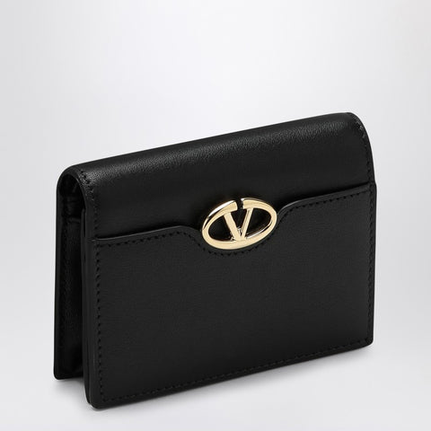 Valentino Garavani Valentino Garavani Black Wallet Vlogo The Bold Edition