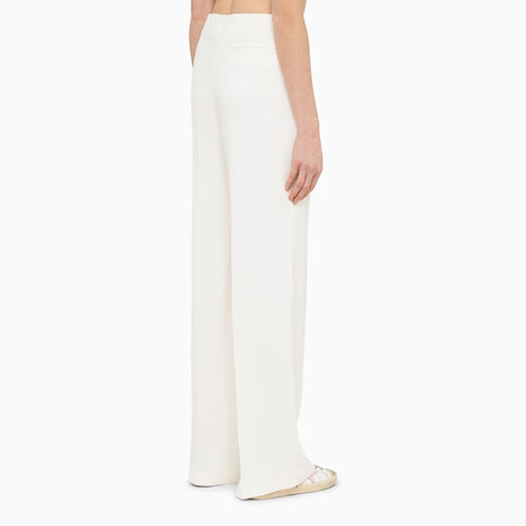 Stella McCartney Stella McCartney Wide cream trousers