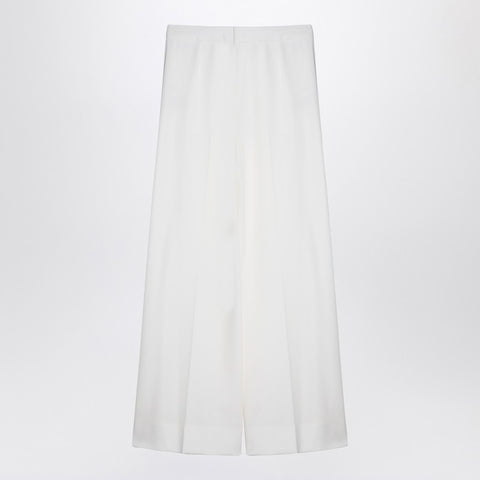 Stella McCartney Stella McCartney Cream-coloured wool flared trousers