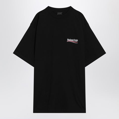 Balenciaga Balenciaga Over T-shirt Political campaign dirty black