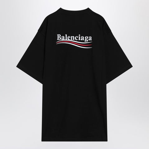 Balenciaga Balenciaga Over T-shirt Political campaign dirty black