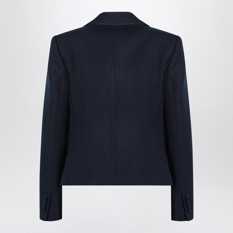 Valentino Valentino Blue viscose jacket with bow
