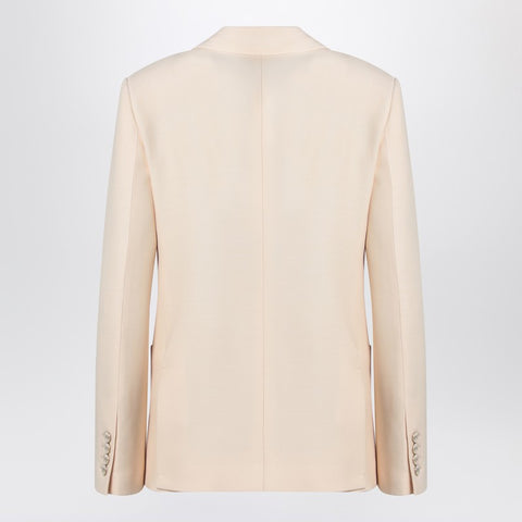 Valentino Valentino Wool and silk single-breasted jacket