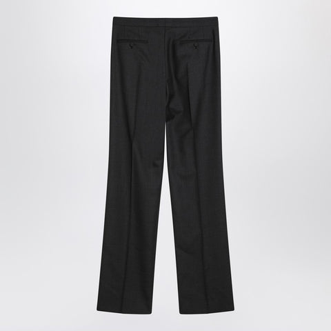 Valentino Valentino Charcoal grey wool trousers