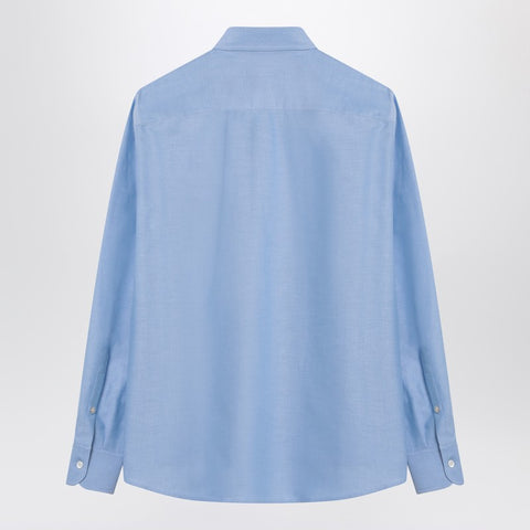 Valentino Valentino Light blue cotton button-down shirt
