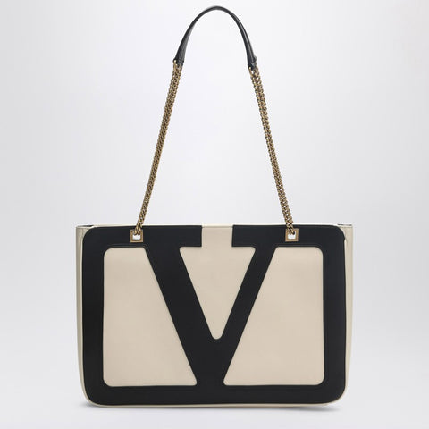Valentino Garavani Valentino Garavani Viva Superstar butter/black medium bag