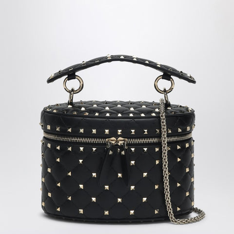 Valentino Garavani Valentino Garavani Small black Rockstud bucket bag