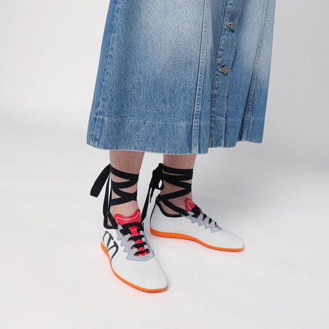 Valentino Garavani Valentino Garavani White perforated nappa leather Chromathon Sneaker