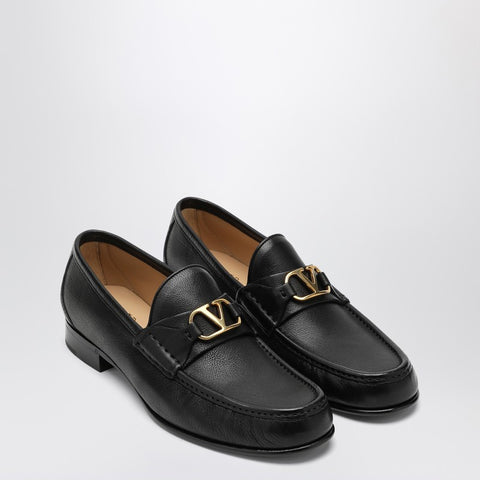Valentino Garavani Valentino Garavani VLogo Signature black loafer