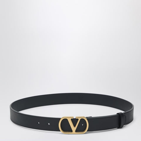 Valentino Garavani Valentino Garavani Vlogo Signature belt black/gold