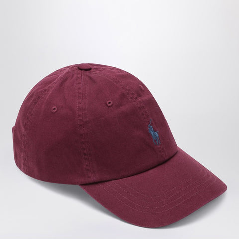 Polo Ralph Lauren Polo Ralph Lauren Burgundy coloured baseball cap with logo