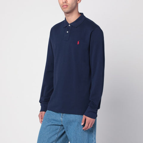 Polo Ralph Lauren Polo Ralph Lauren Blue cotton polo Custom Slim-Fit
