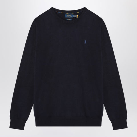 Polo Ralph Lauren Polo Ralph Lauren Navy blue Pima cotton sweatshirt