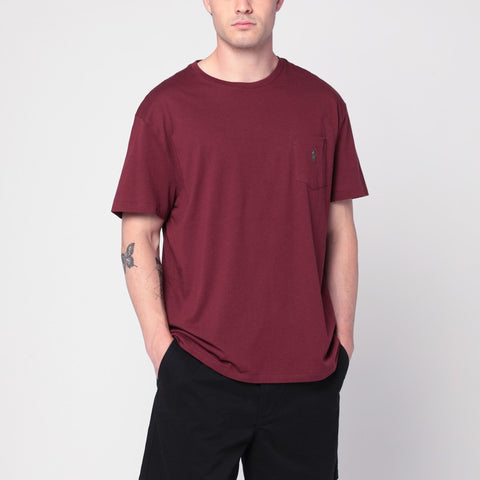 Polo Ralph Lauren Polo Ralph Lauren Wine red cotton T-shirt Classic-Fit
