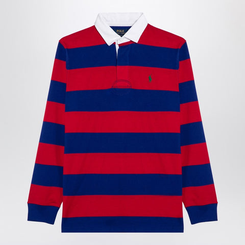 Polo Ralph Lauren Polo Ralph Lauren Red/blue striped long-sleeved polo shirt
