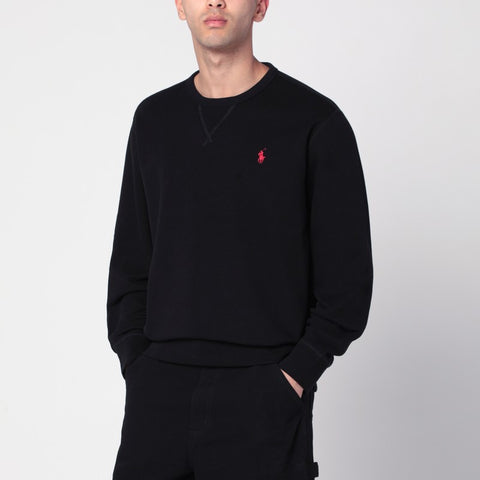 Polo Ralph Lauren Polo Ralph Lauren Black cotton blend sweatshirt with logo