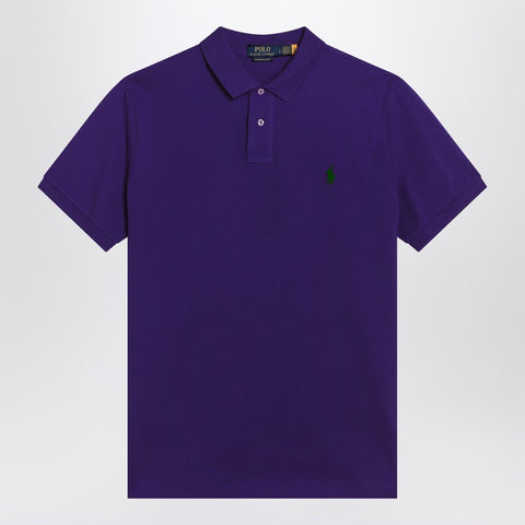 Polo Ralph Lauren Polo Ralph Lauren Purple cotton Custom Slim-Fit polo shirt