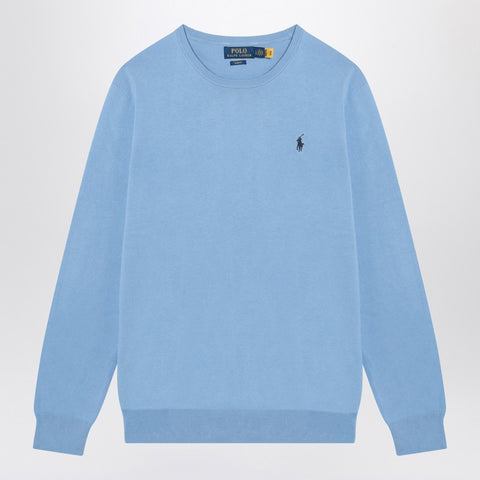 Polo Ralph Lauren Polo Ralph Lauren Light blue cotton jumper