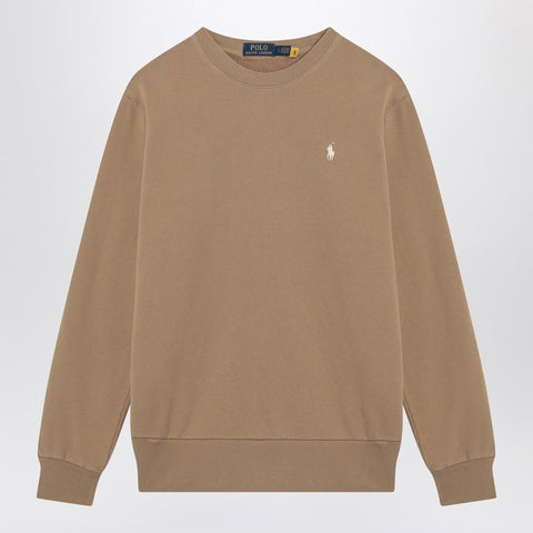 Polo Ralph Lauren Polo Ralph Lauren Desert coloured cotton sweatshirt