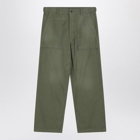 Polo Ralph Lauren Polo Ralph Lauren Military green cotton trousers