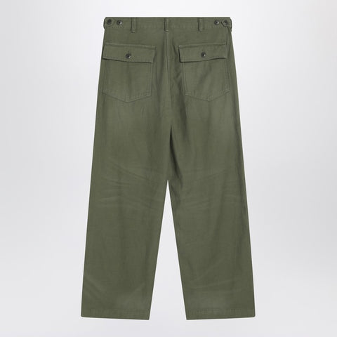Polo Ralph Lauren Polo Ralph Lauren Military green cotton trousers