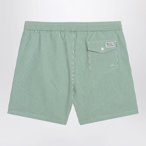 Polo Ralph Lauren Polo Ralph Lauren White/green striped swim trunks