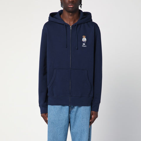 Polo Ralph Lauren Polo Ralph Lauren Polo Bear navy blue zip-up sweatshirt