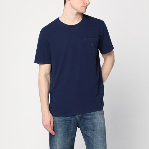 Polo Ralph Lauren Polo Ralph Lauren Navy blue cotton T-shirt