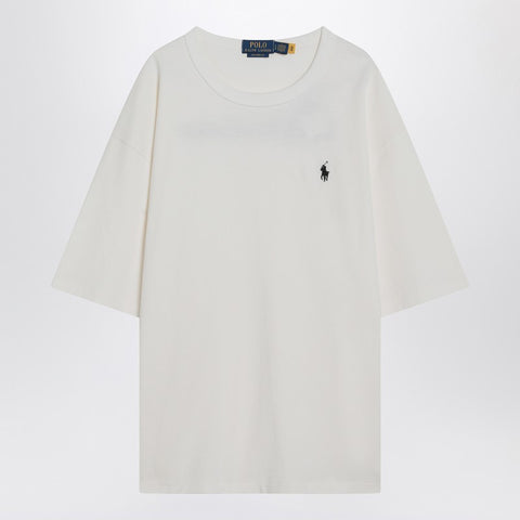 Polo Ralph Lauren Polo Ralph Lauren White Relaxed-Fit T-shirt with logo