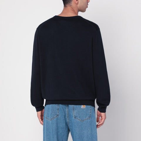 Polo Ralph Lauren Polo Ralph Lauren Navy blue sweater in cotton and cashmere