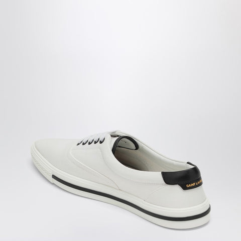 Saint Laurent Saint Laurent Club low white canvas trainer