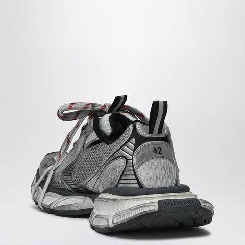 Balenciaga Balenciaga 3XL sneaker silver/white/red in mesh and polyurethane