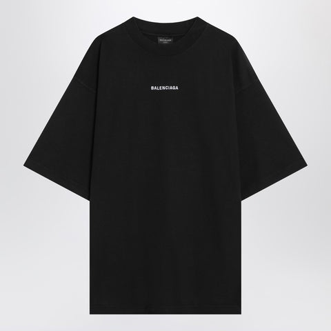 Balenciaga Black New Balenciaga Back Medium Fit T-shirt