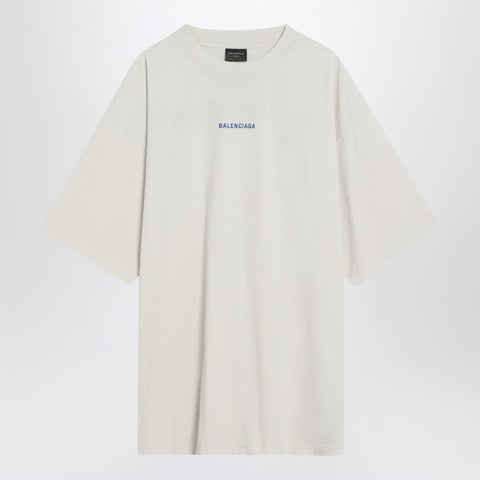 Balenciaga White New Balenciaga Back Medium Fit T-shirt