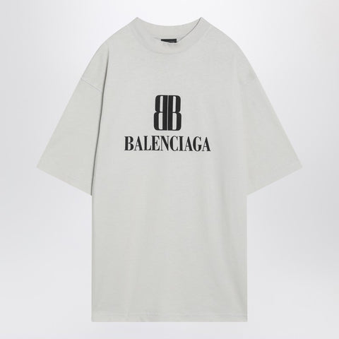 Balenciaga Balenciaga White Nano BB Medium Fit T-shirt
