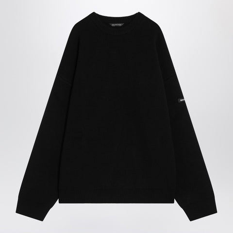 Balenciaga Balenciaga Black wool knit sweater