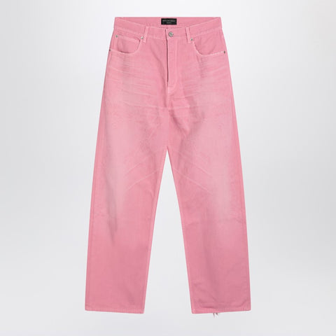 Balenciaga Balenciaga Wide-leg Baby Pink jeans