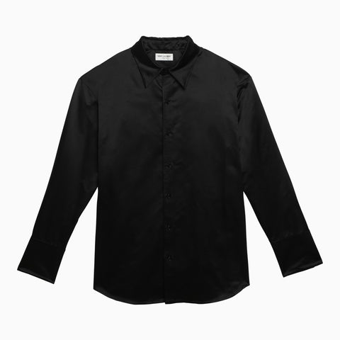 Saint Laurent Saint Laurent Black silk shirt