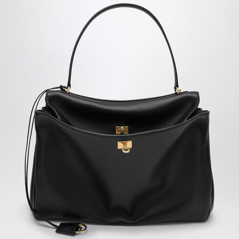 Balenciaga Balenciaga Smooth black calfskin Large Rodeo bag