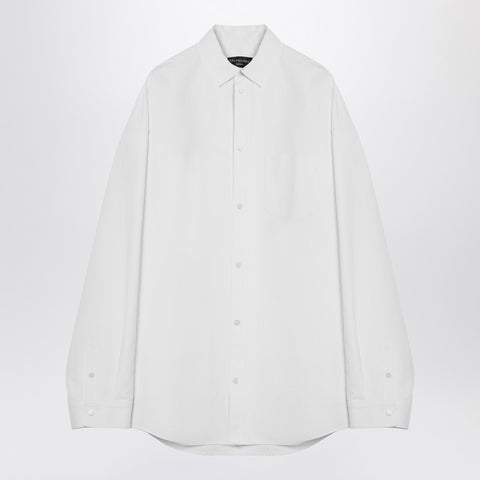 Balenciaga Balenciaga Large Fit Outerwear shirt white