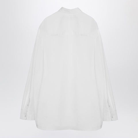 Balenciaga Balenciaga Large Fit Outerwear shirt white