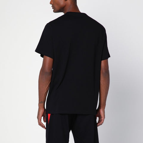 Alexander Mcqueen Alexander McQueen Black cotton T-shirt with print